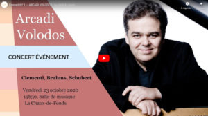 Concert Nº 1 — ARCADI VOLODOS : Au-delà du piano...