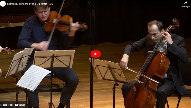 Brahms Quintette avec piano op 34 – III. Scherzo (extrait)