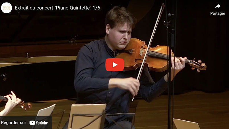 Brahms Quintette avec piano op 34 – I. Allegro non troppo (extrait)