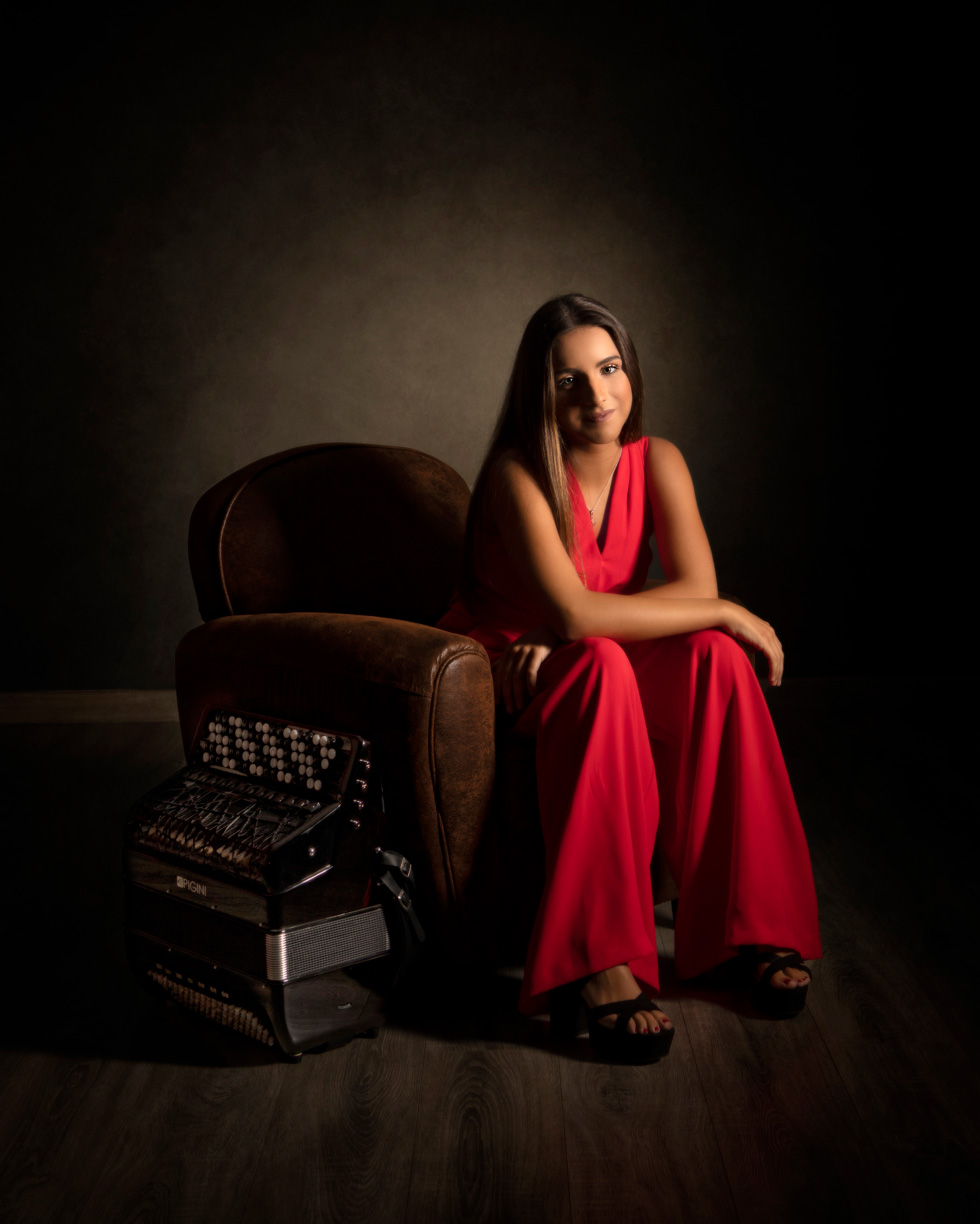 Sofía Ros, accordéon