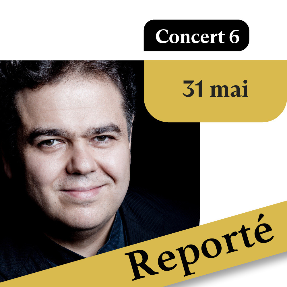 Concert 6 reporté