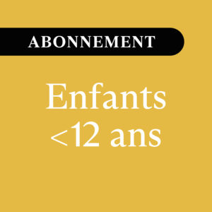 Logo abonnement enfant saison 25-26
